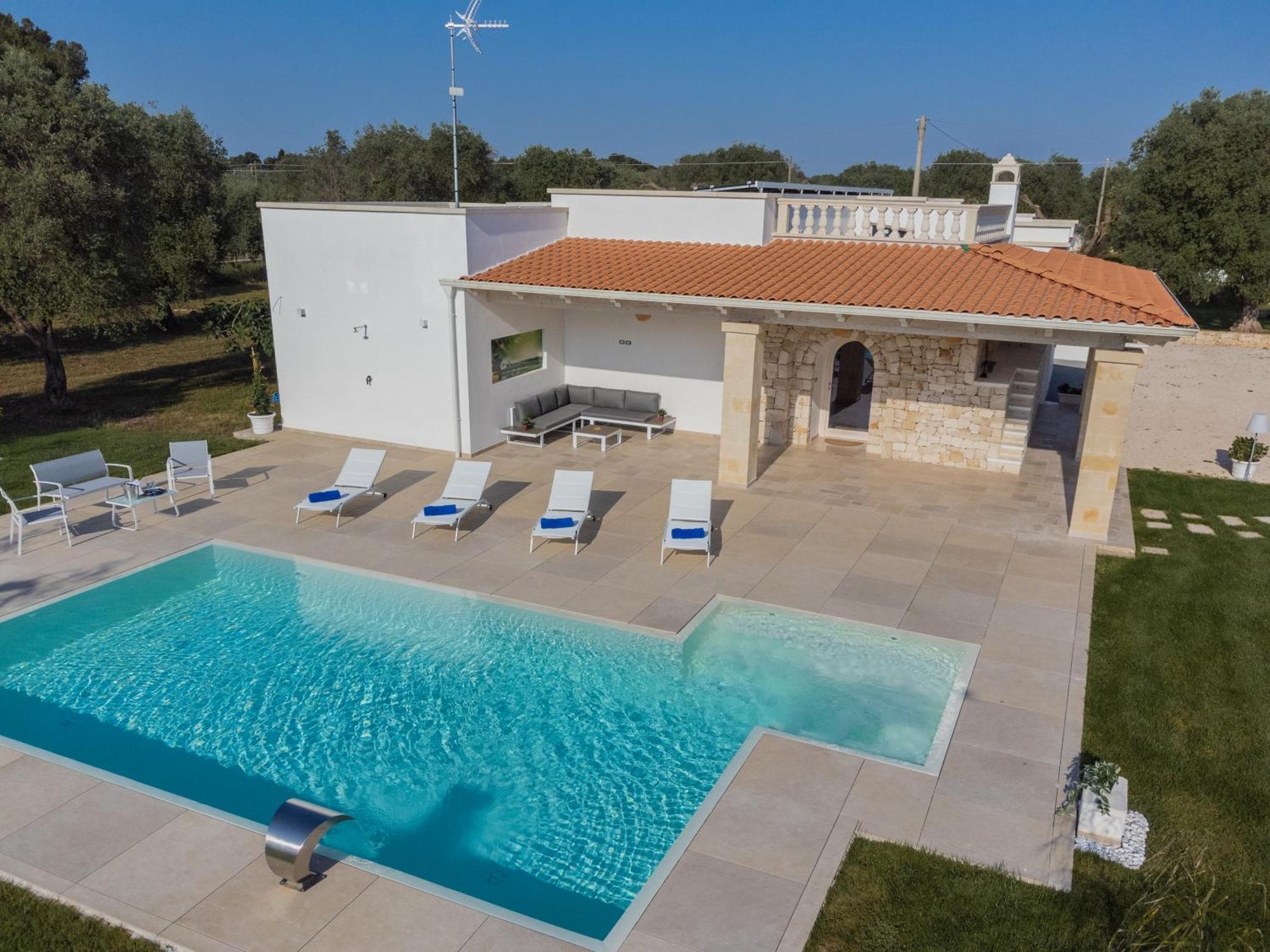 La Carezza Del Sole - Private Villa Francavilla Fontana Exterior foto